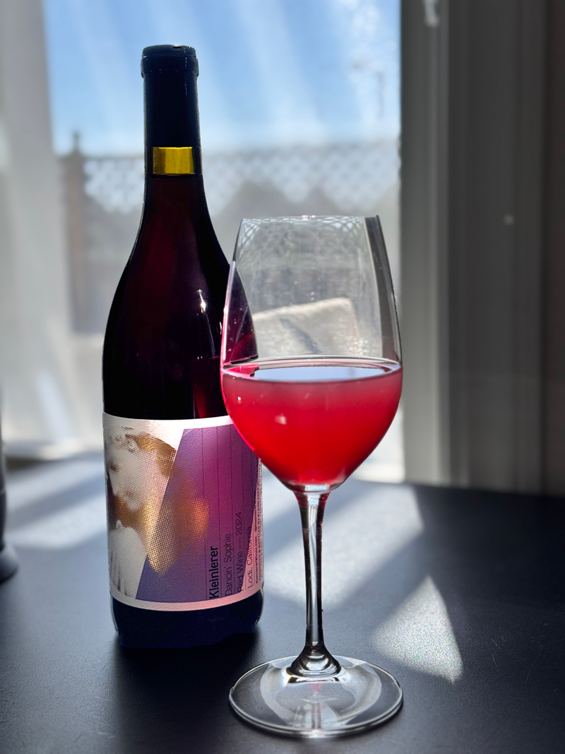 2024 <i>Dancin' Sophie </i>Red Wine<br><i> Lodi</i><br><br>100% Cinsault - Image 2